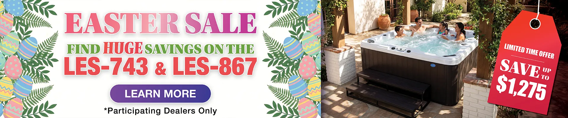 Calspas hot tub being used in a family setting - Plano