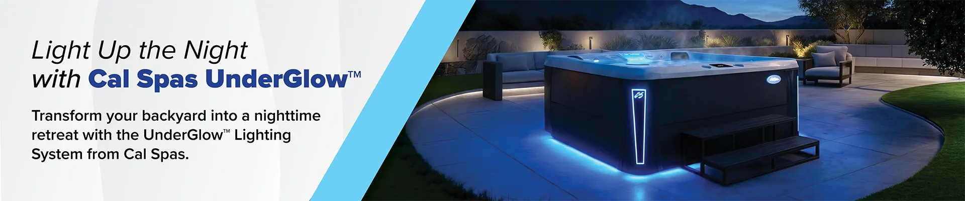 Calspas hot tub being used in a family setting - Plano